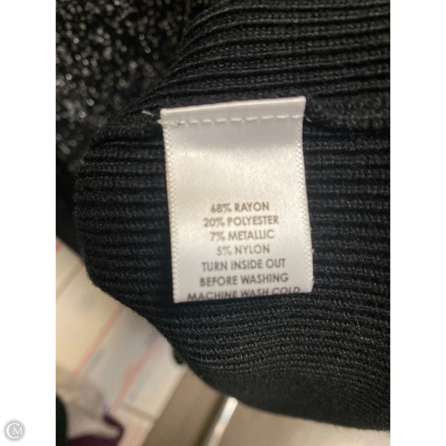 Sweater By Kim Rogers In Black, Size: 2x