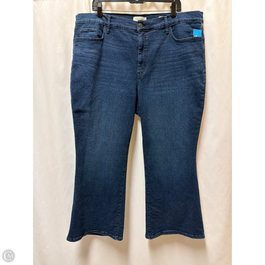 Jeans Flared By Jessica Simpson In Blue Denim, Size: 22