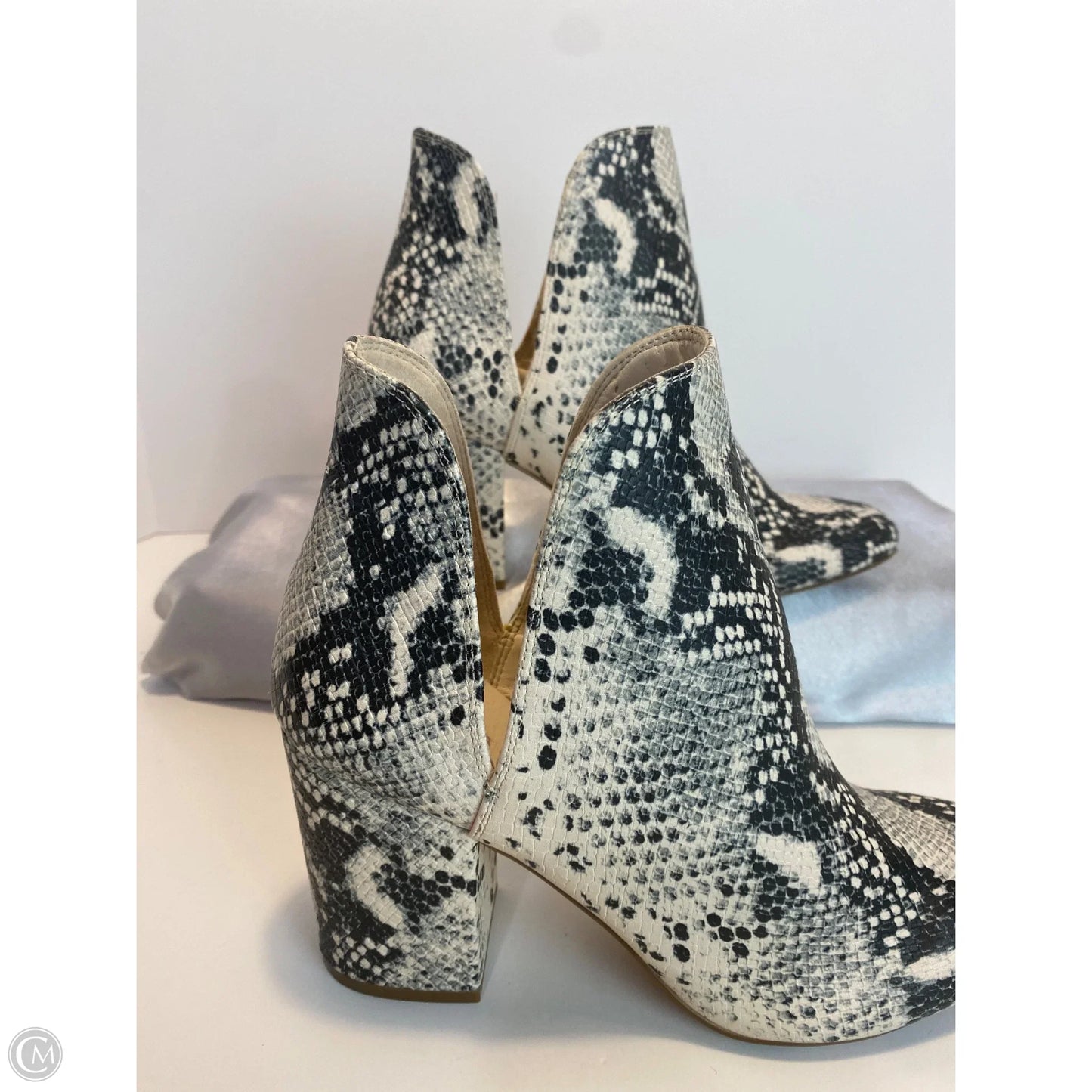 Shoes Heels Block By Madden Girl In Animal Print, Size: 8.5