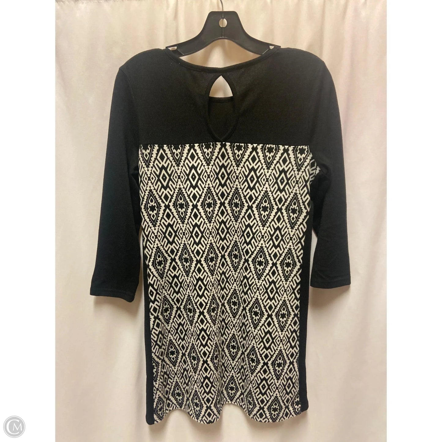 Dress Casual Midi By Clothes Mentor In Black, Size: M