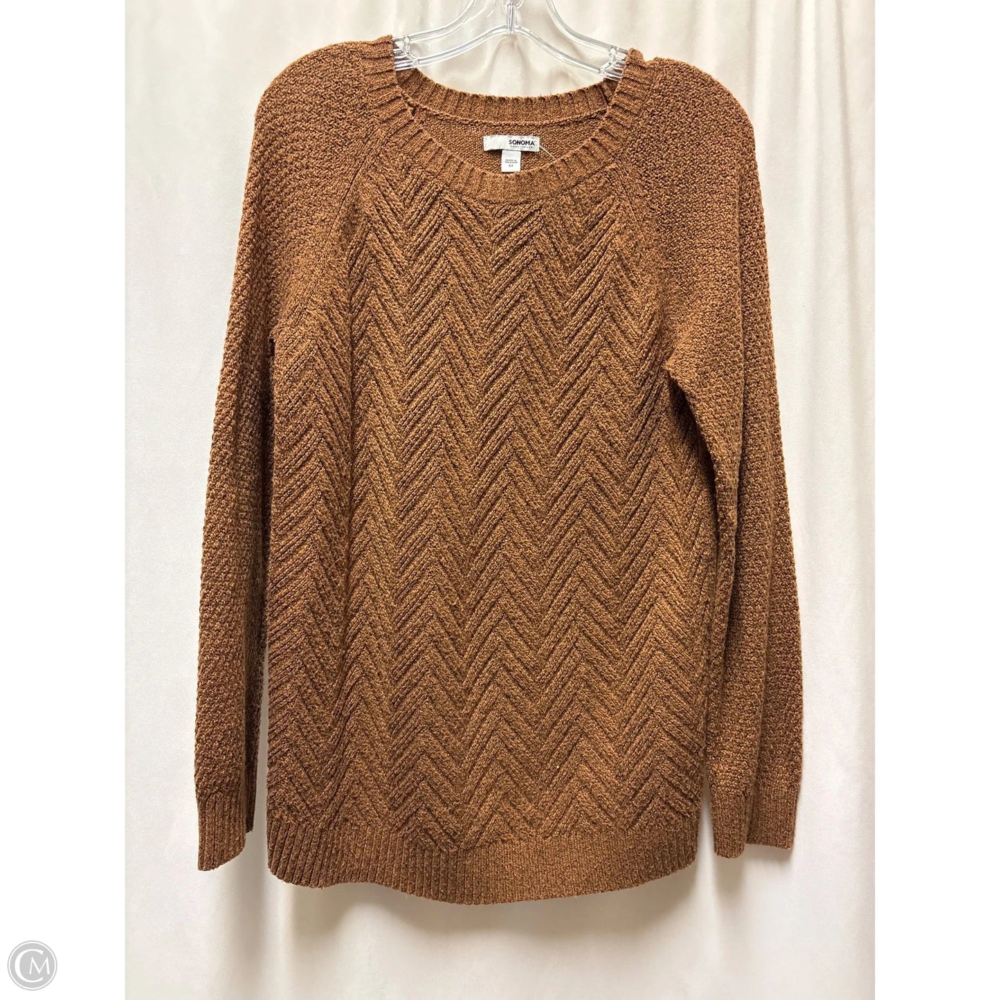 Sweater By Sonoma In Brown, Size: M