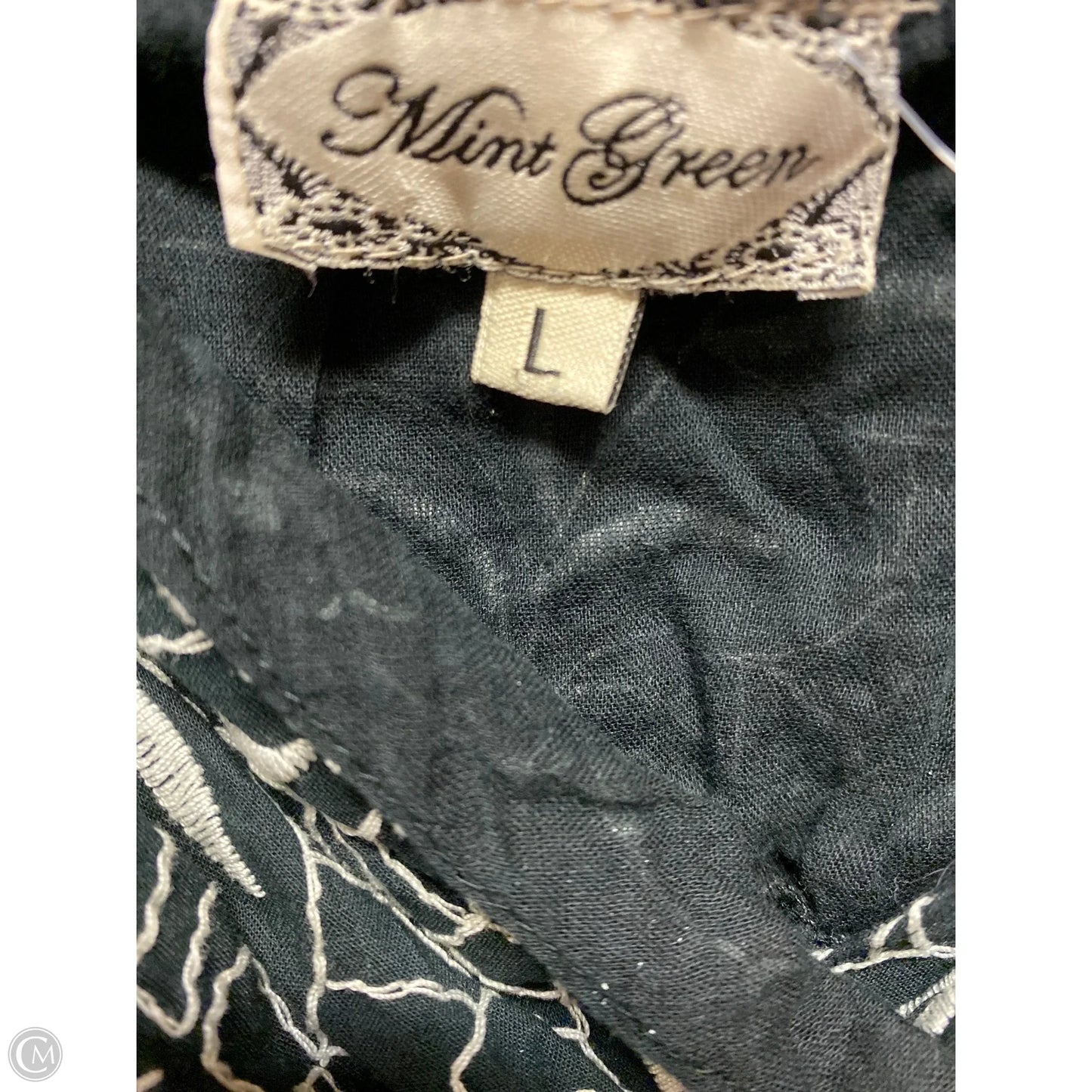 Dress Casual Maxi By Clothes Mentor In Black, Size: L