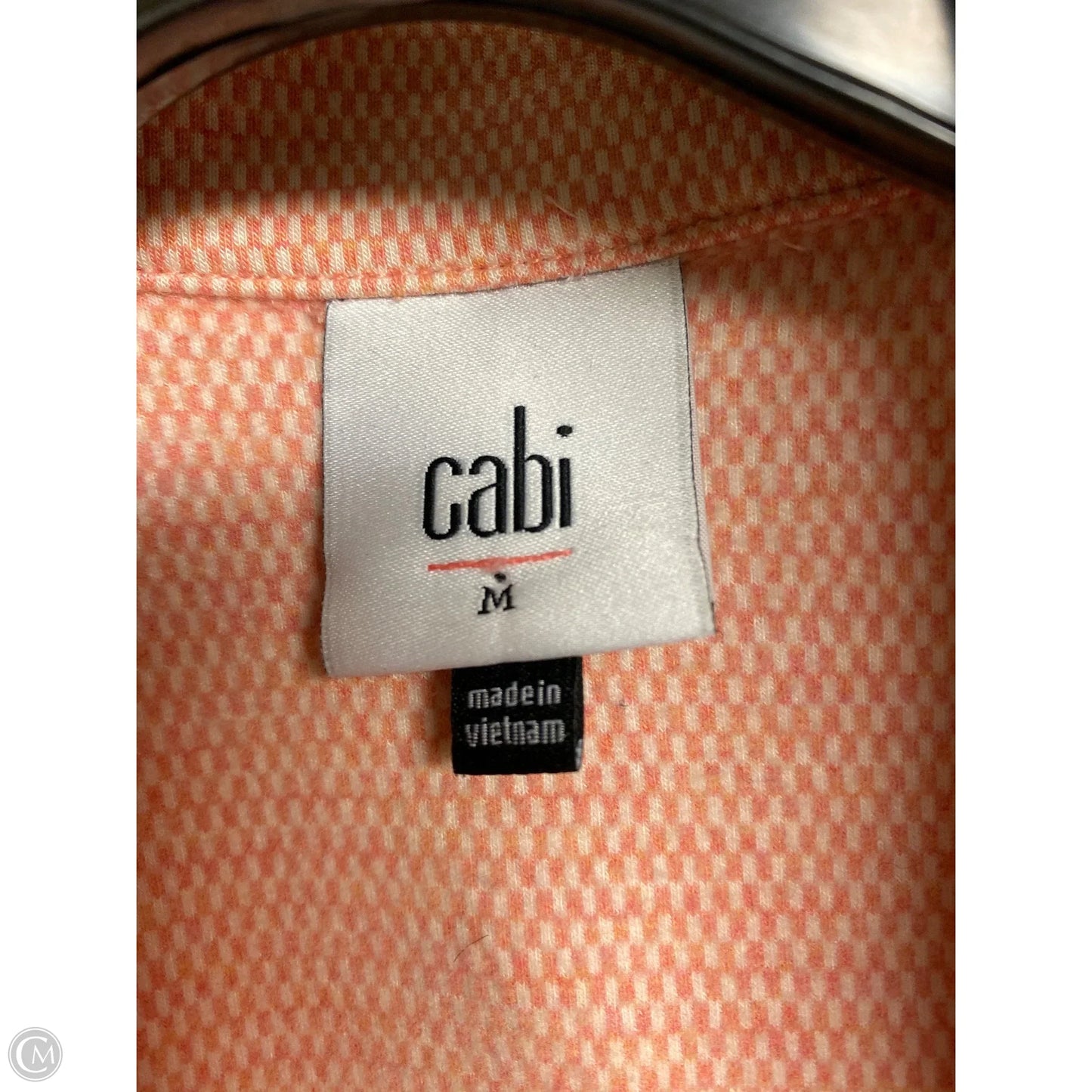 Coat Other By Cabi In Pink, Size: M
