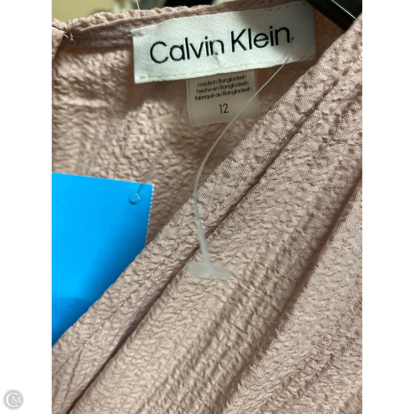 Jumpsuit By Calvin Klein In Pink, Size: L