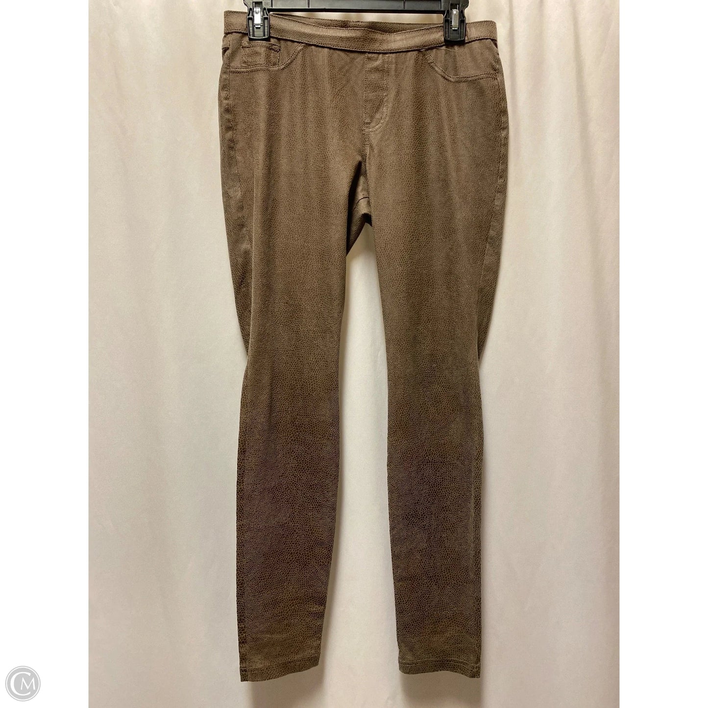 Pants Leggings By Hue In Taupe, Size: S