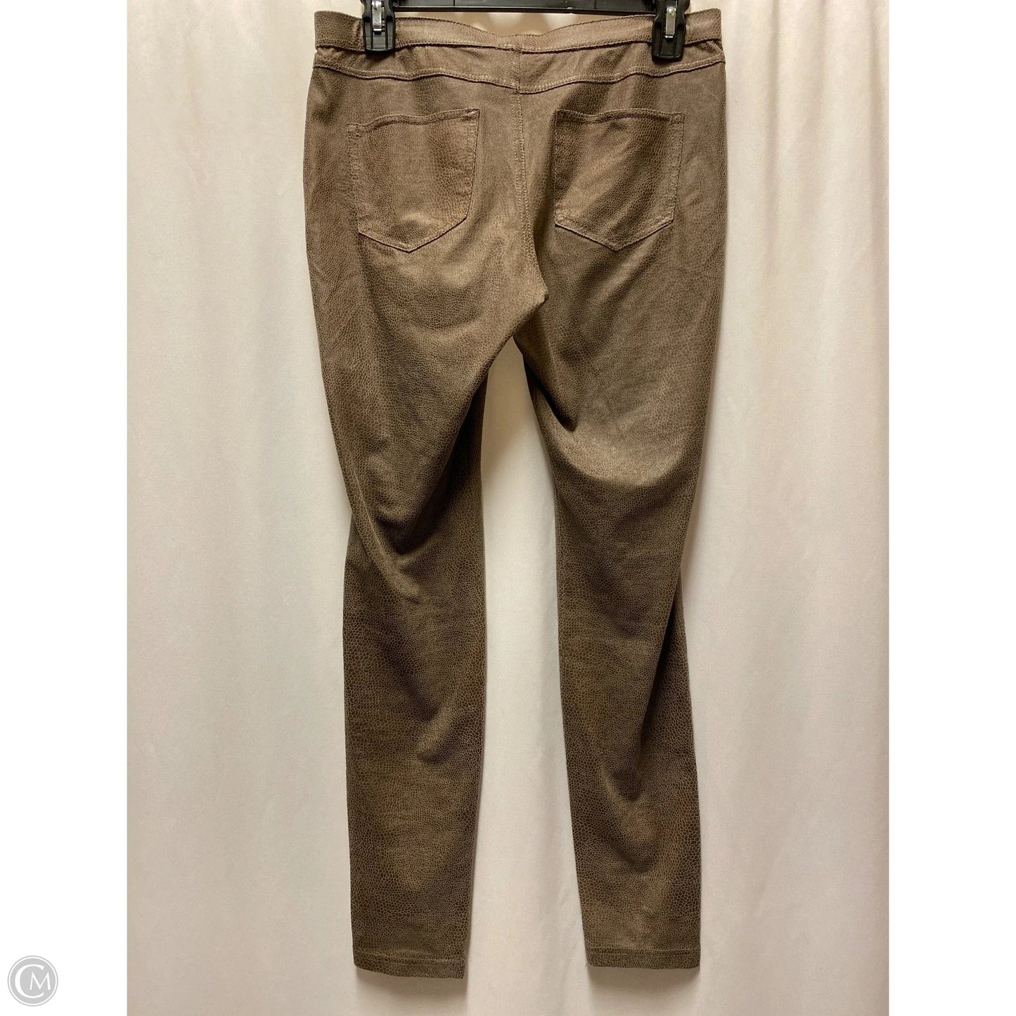 Pants Leggings By Hue In Taupe, Size: S