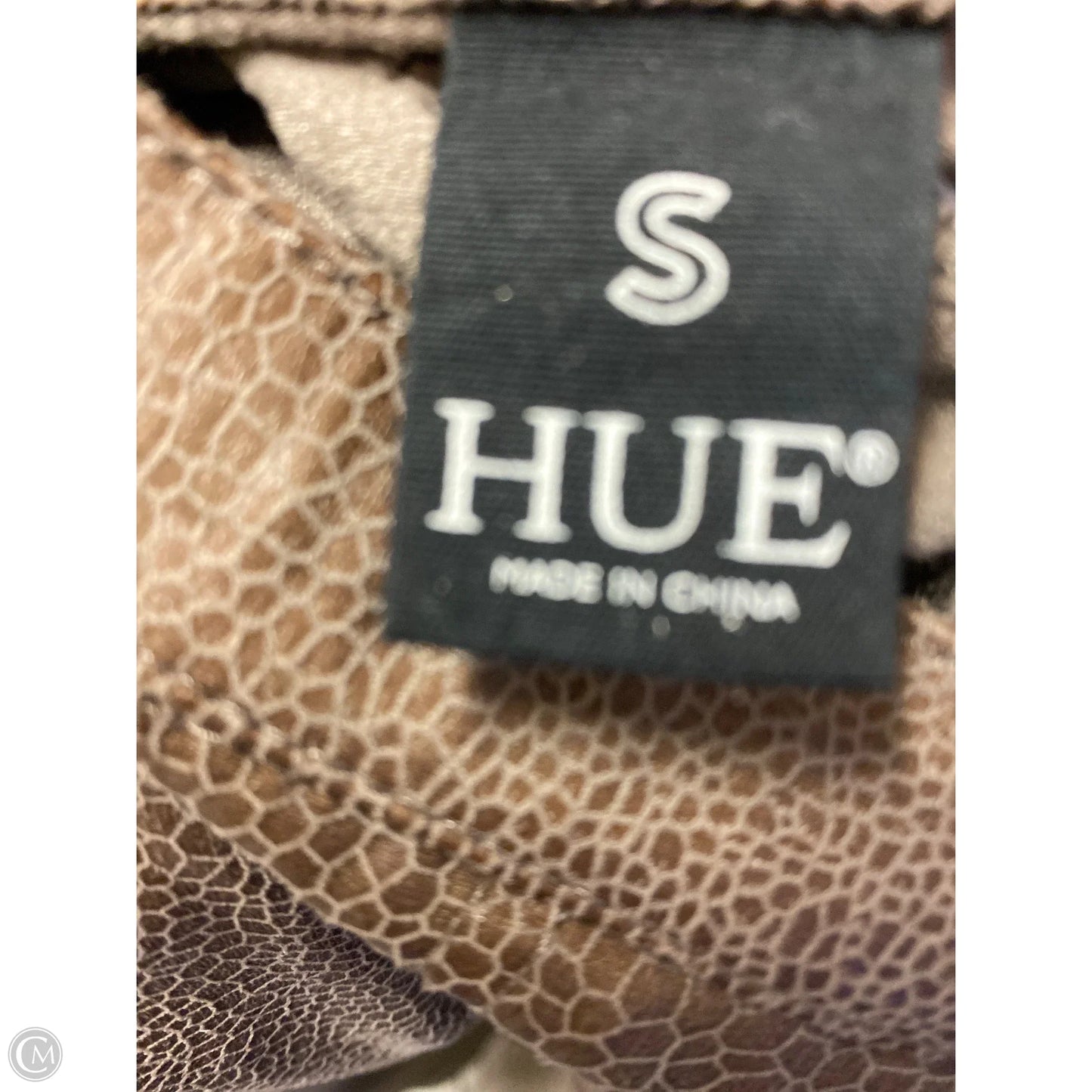 Pants Leggings By Hue In Taupe, Size: S