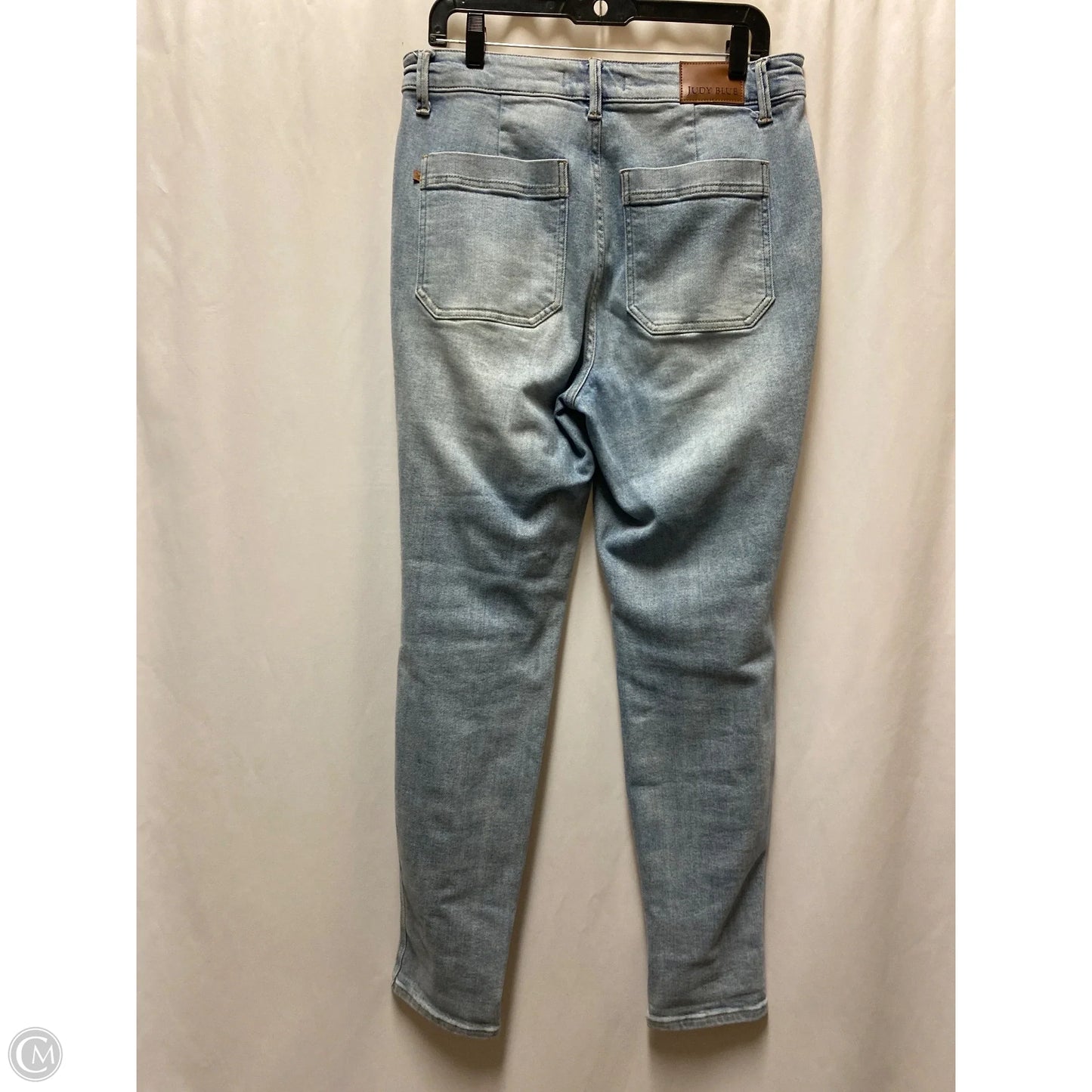 Jeans Straight By Judy Blue In Blue Denim, Size: 10