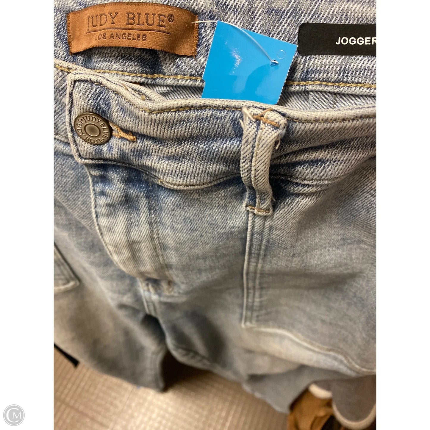 Jeans Straight By Judy Blue In Blue Denim, Size: 10