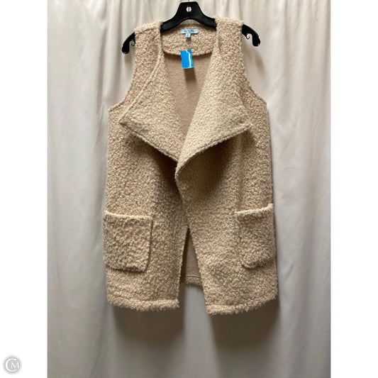 Vest Other By She + Sky In Tan, Size: L