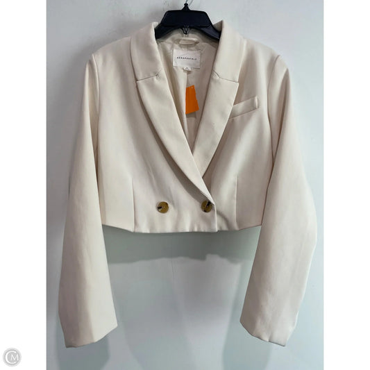 Blazer By Aeropostale In Cream, Size: M