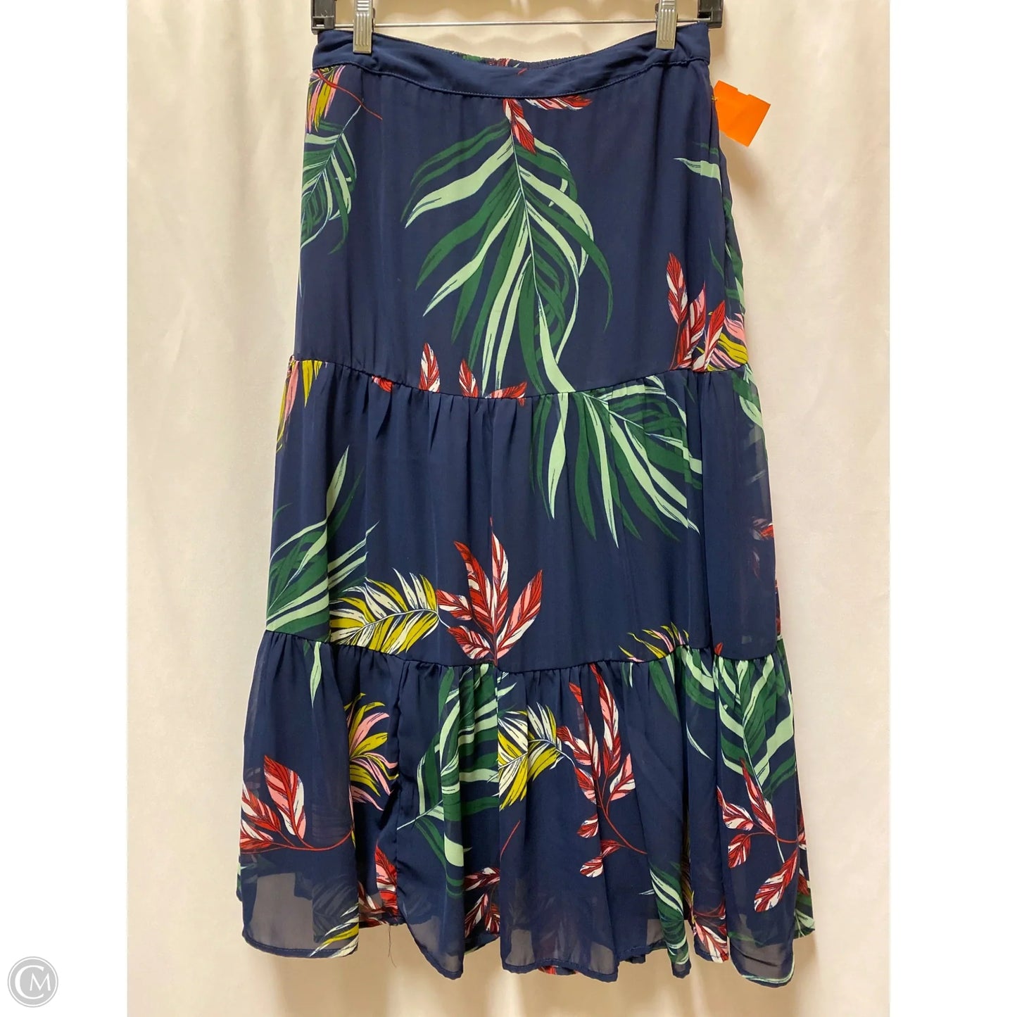 Skirt Maxi By Japna In Navy, Size: M