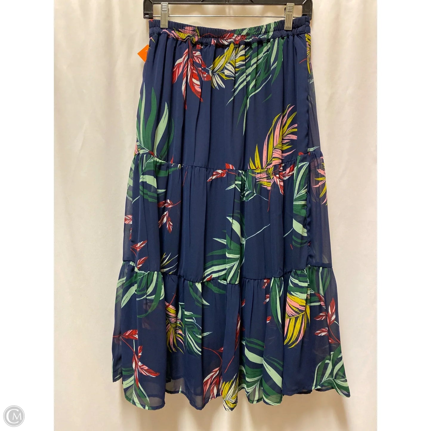 Skirt Maxi By Japna In Navy, Size: M