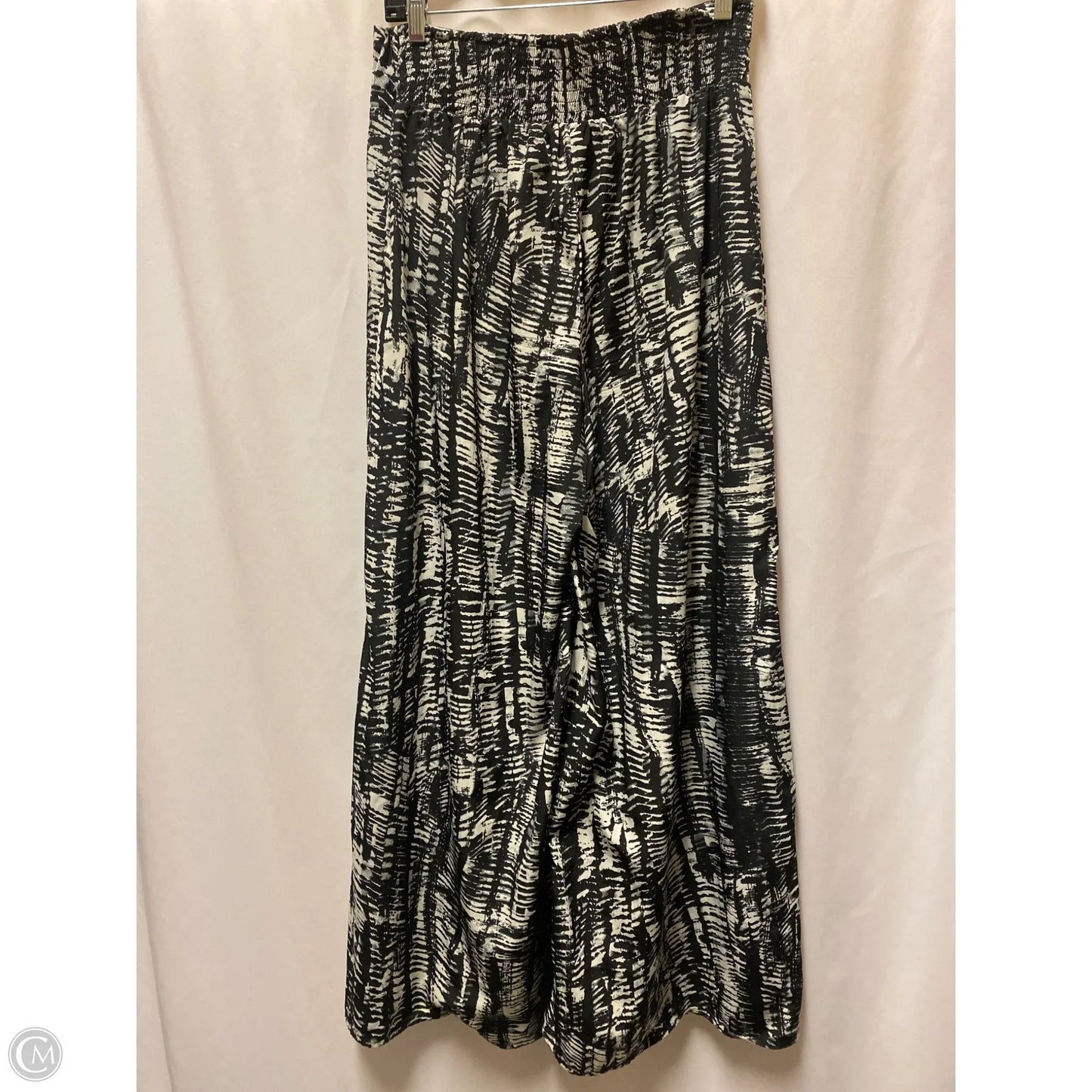 Pants Dress By Mossimo In Black & White, Size: M