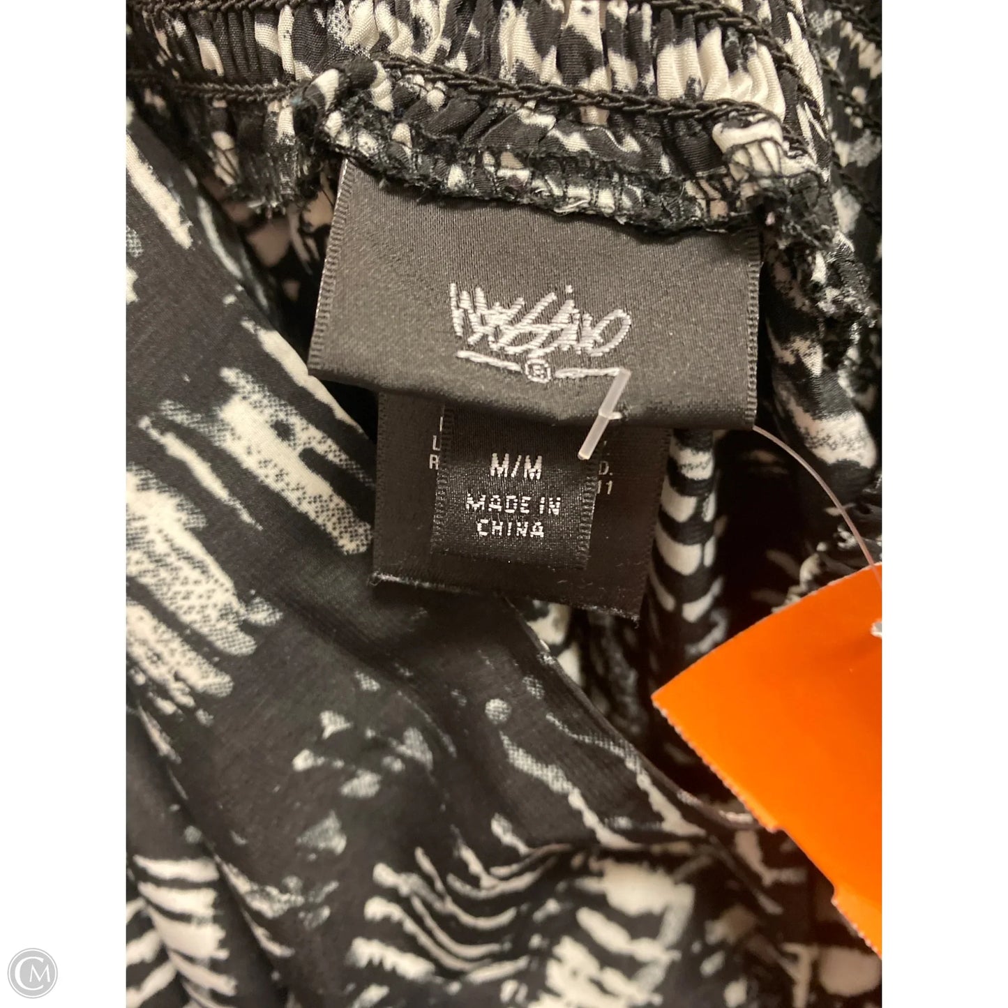 Pants Dress By Mossimo In Black & White, Size: M
