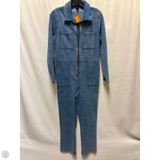 Jumpsuit By Wild Fable In Blue Denim, Size: S