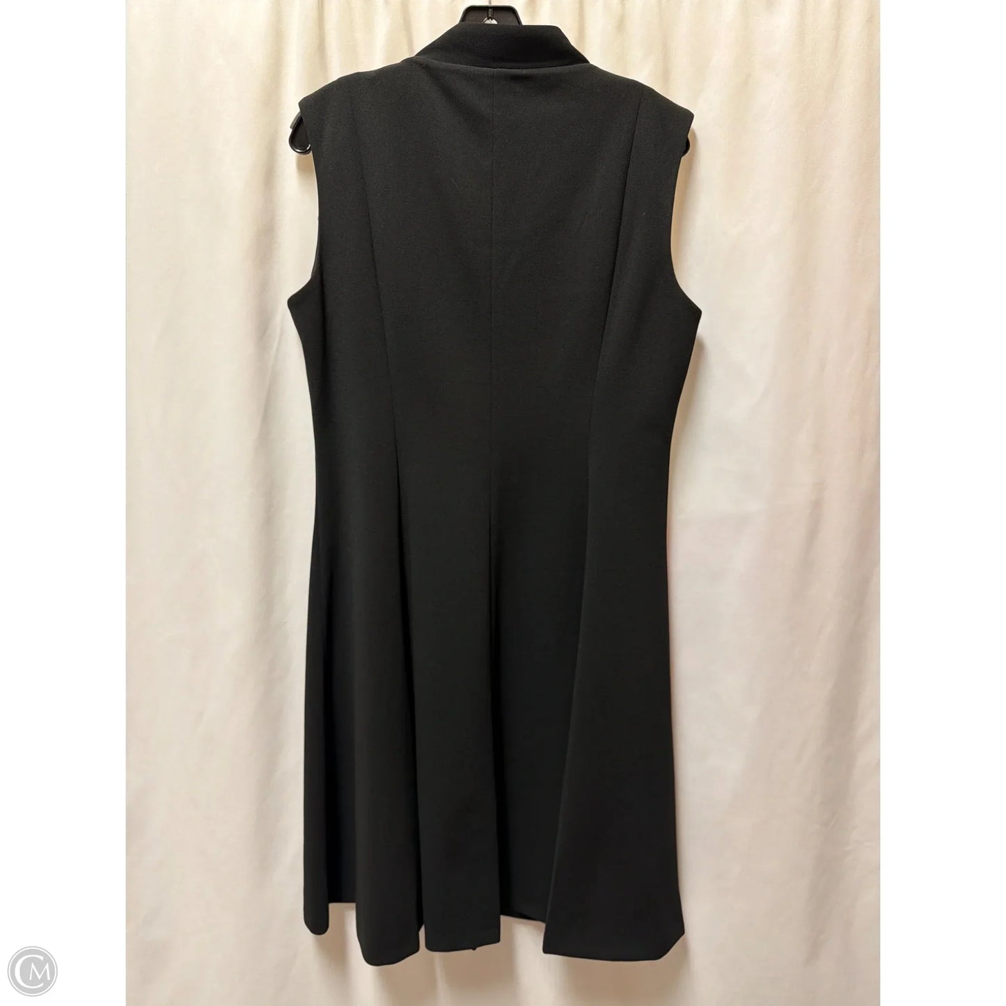 Dress Casual Maxi By Calvin Klein In Black, Size: 14