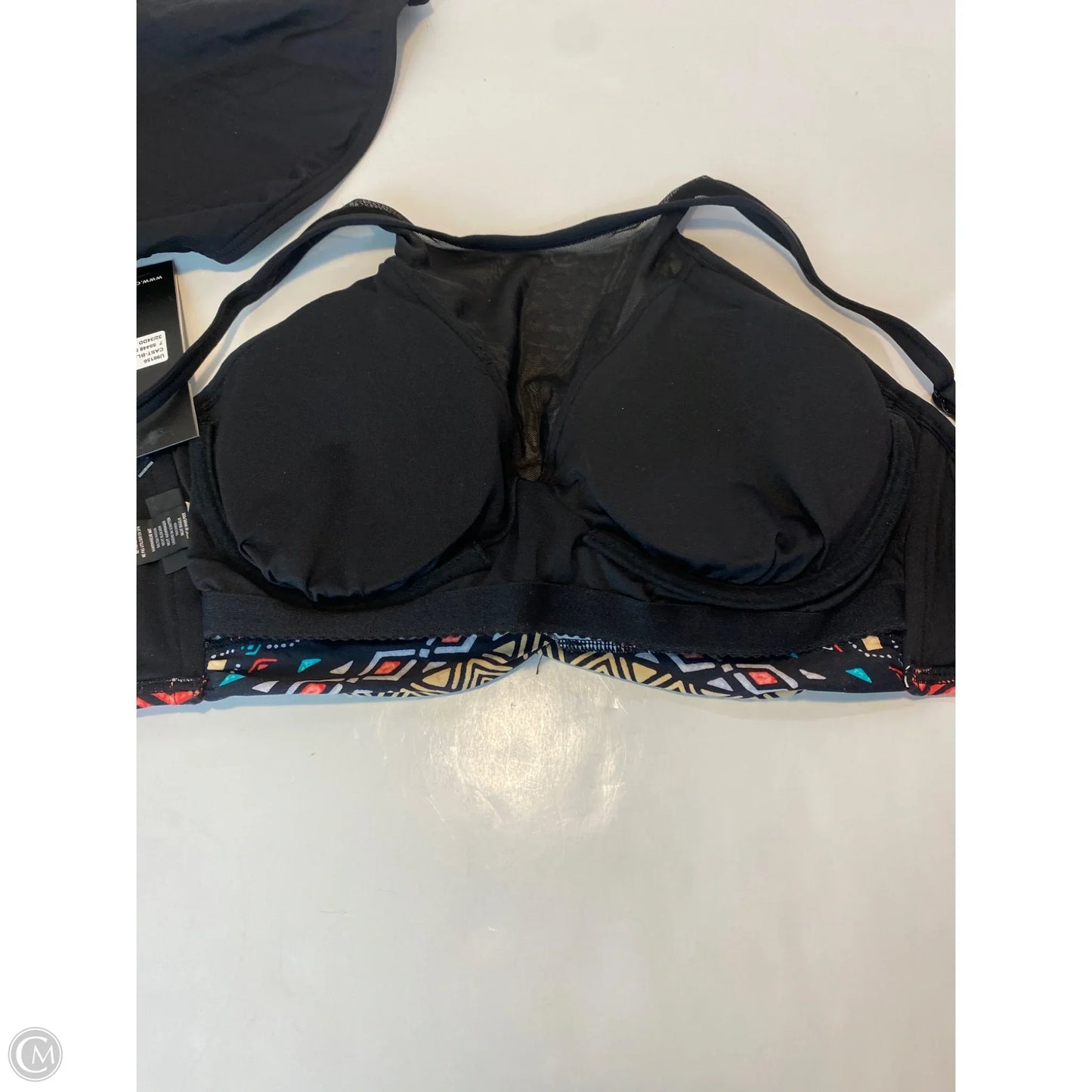 Swimsuit 2pc By Clothes Mentor In Black, Size: L