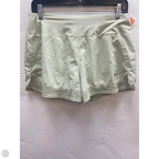 Athletic Shorts By Nike In Green, Size: M