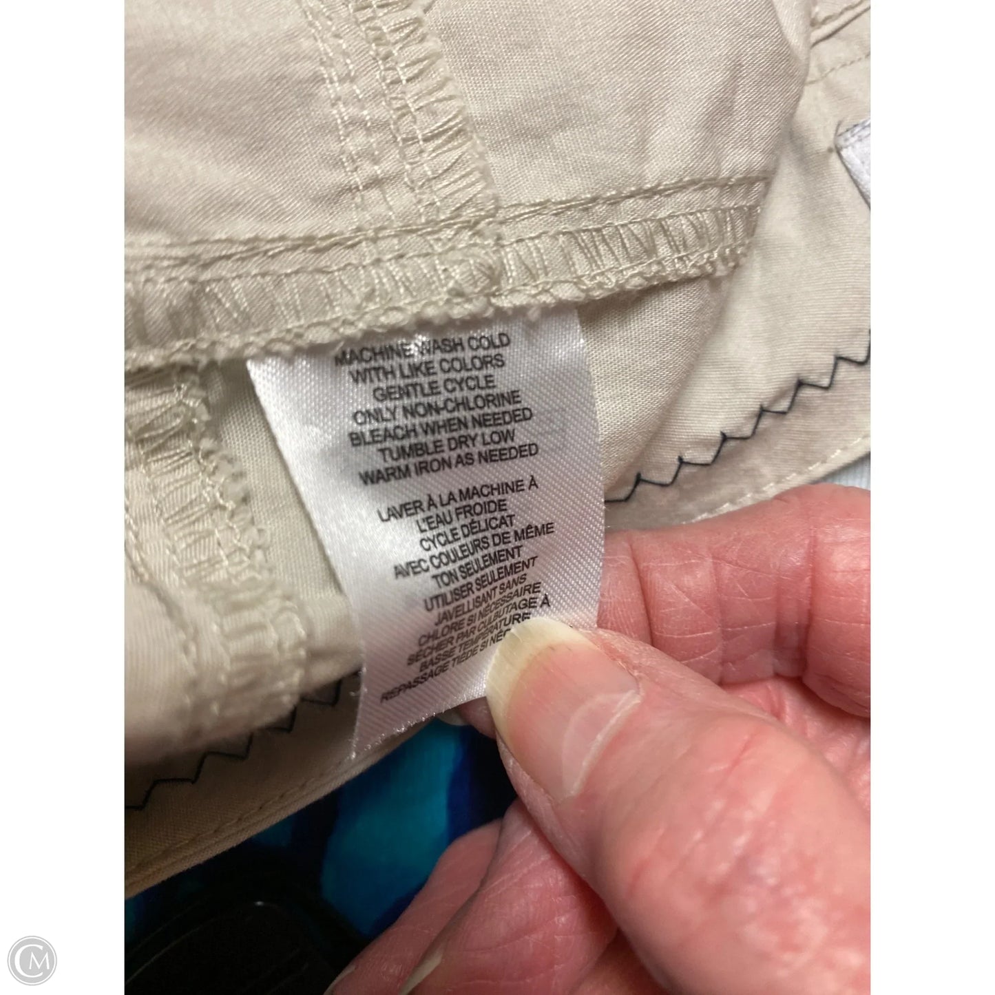 Shorts By Caribbean Joe In Tan, Size: 16