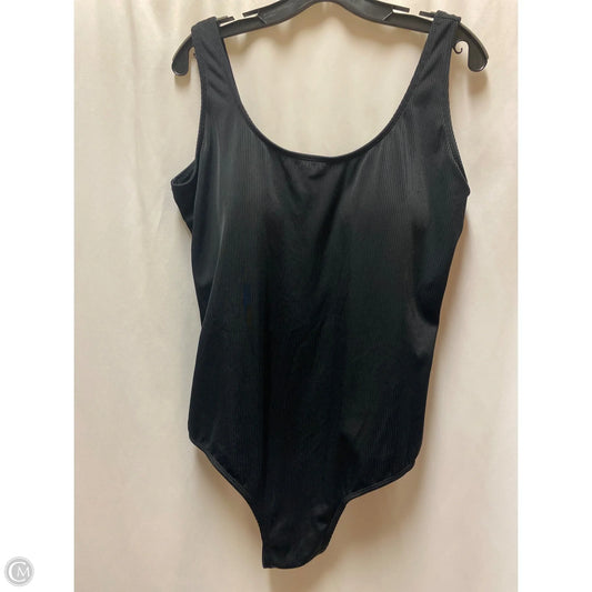 Swimsuit By Catalina In Black, Size: 2x