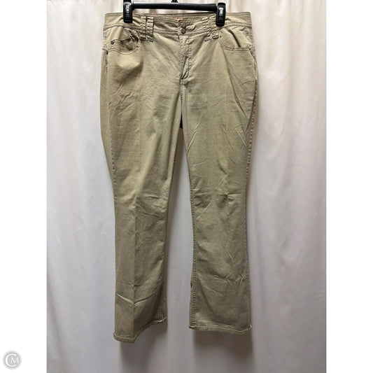 Pants Other By Faded Glory In Tan, Size: 14