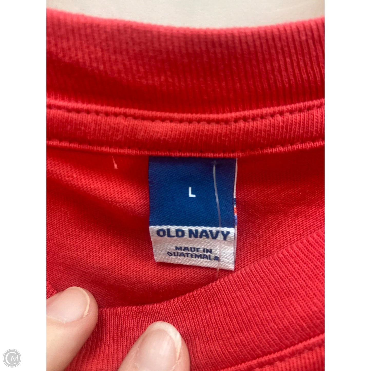 Dress Casual Midi By Old Navy In Red, Size: L