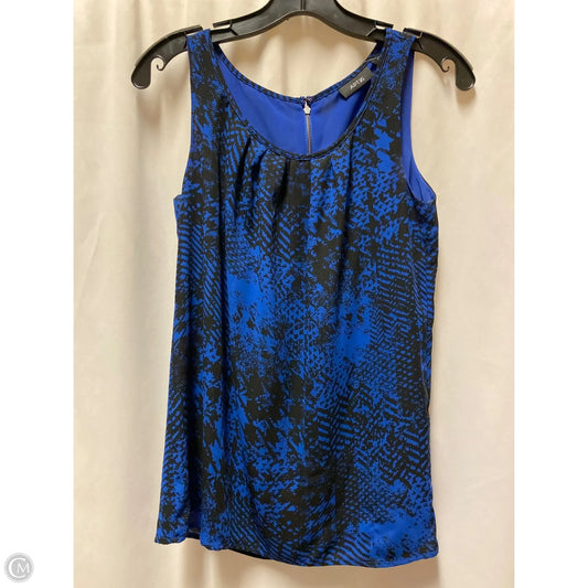 Top Sleeveless By Apt 9 In Blue, Size: Xs