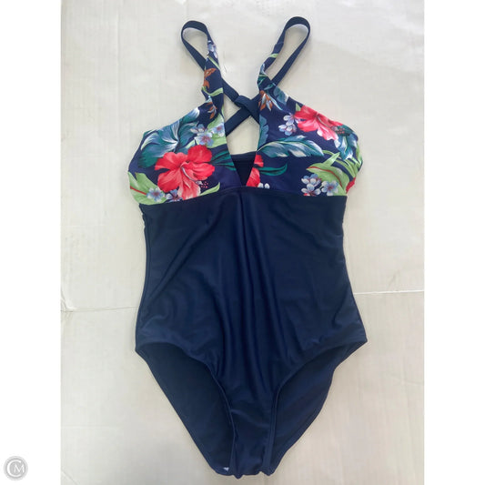 Swimsuit By Clothes Mentor In Navy, Size: S