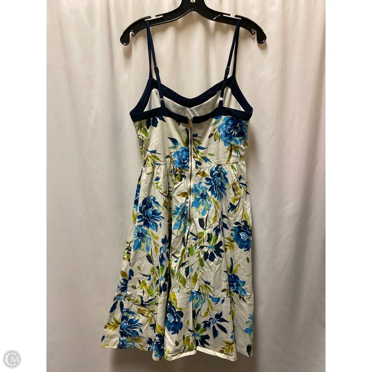 Dress Casual Midi By Allen B In Green, Size: L