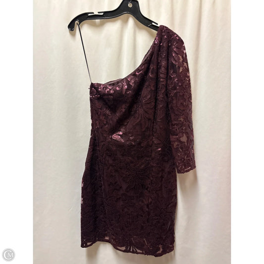Dress Casual Short By H&m In Purple, Size: M