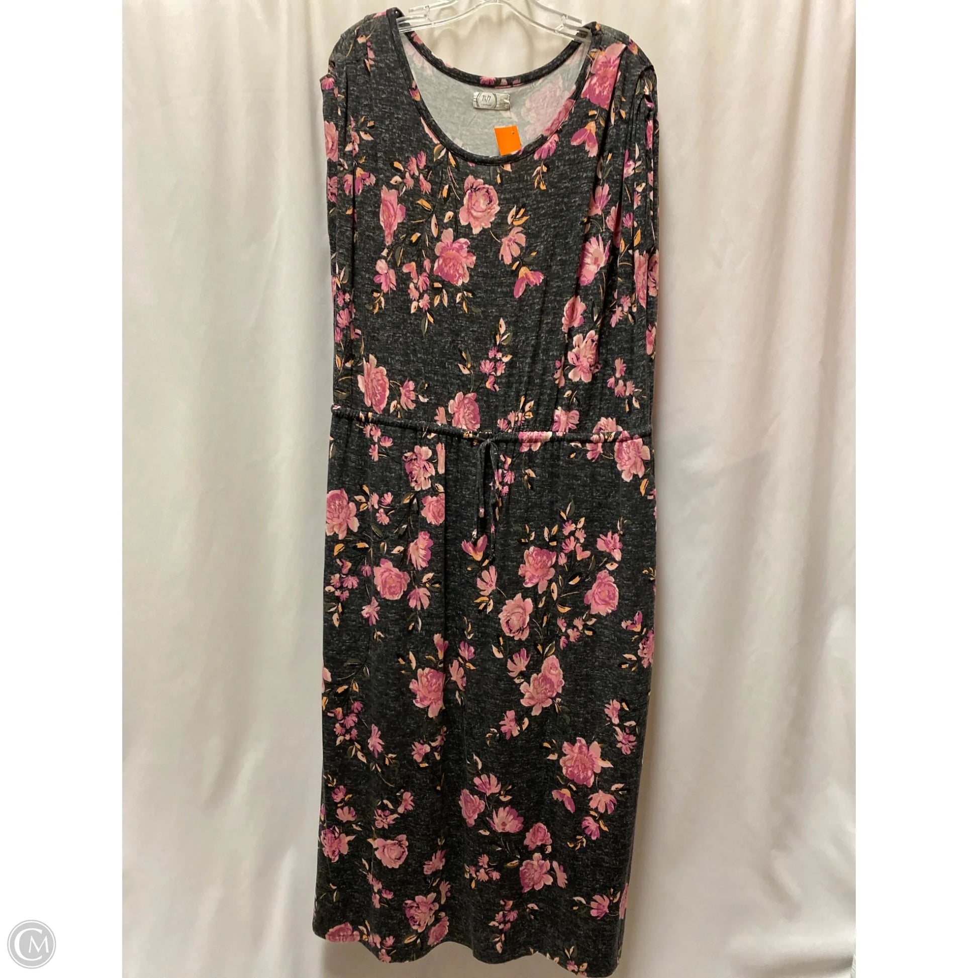 maurices casual dresses Printed Flutter Sleeve Smocked Midi Dress