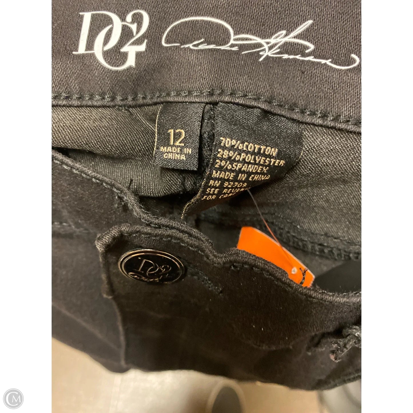 Capris By Dg2 In Black, Size: 12