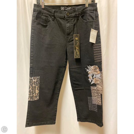 Capris By Dg2 In Black, Size: 14p