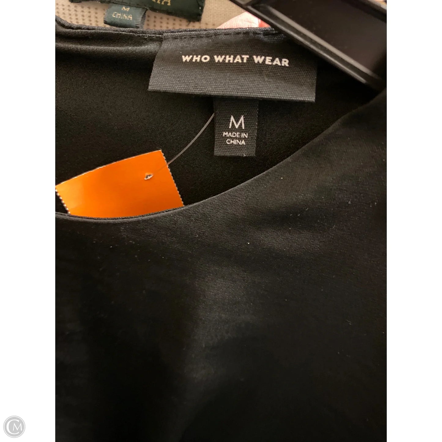 Dress Casual Midi By Who What Wear In Black, Size: M