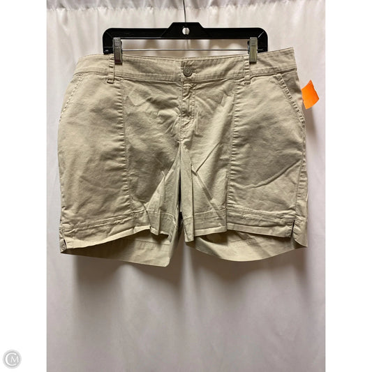 Shorts By Lane Bryant In Beige, Size: 16