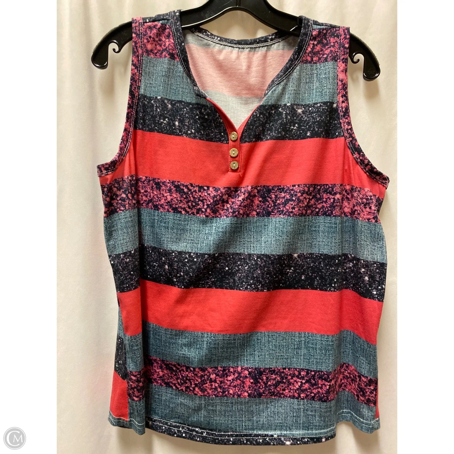 Tank Top By Shein In Pink, Size: Xl