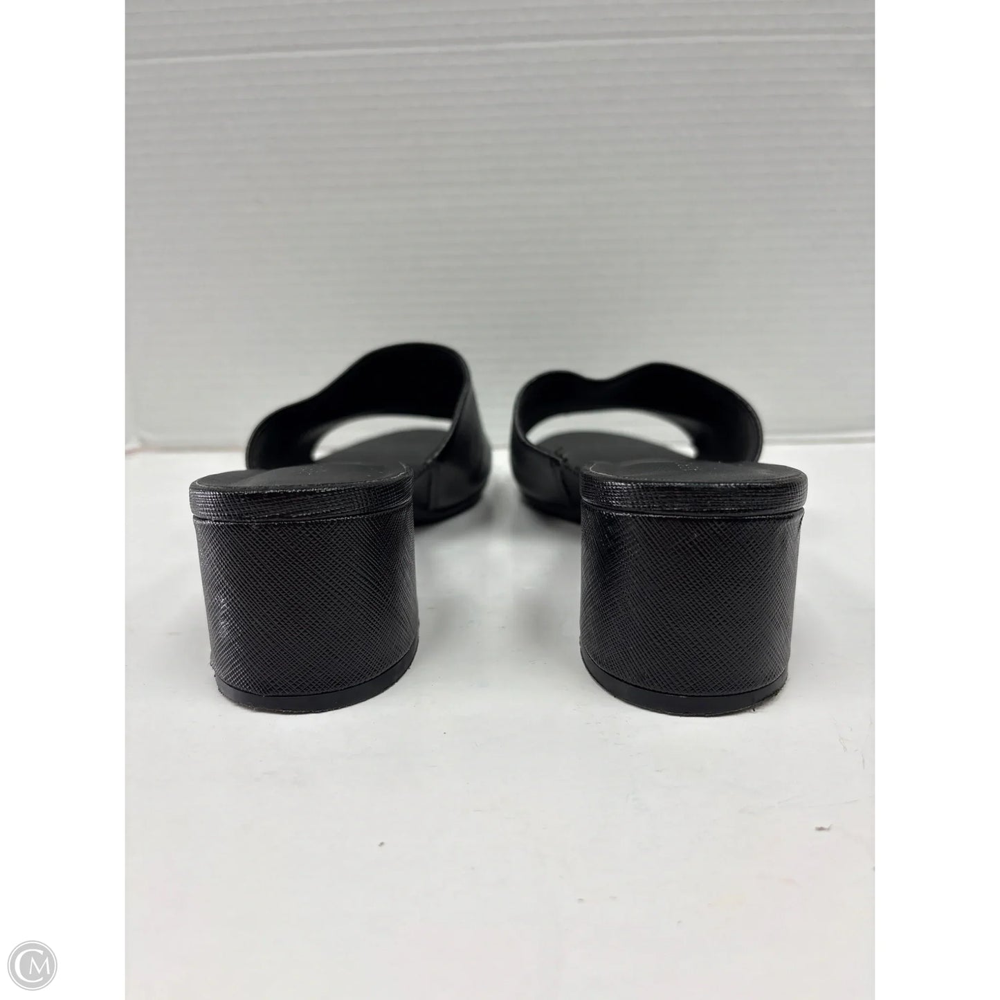 Sandals Heels Block By Aerosoles In Black, Size: 10