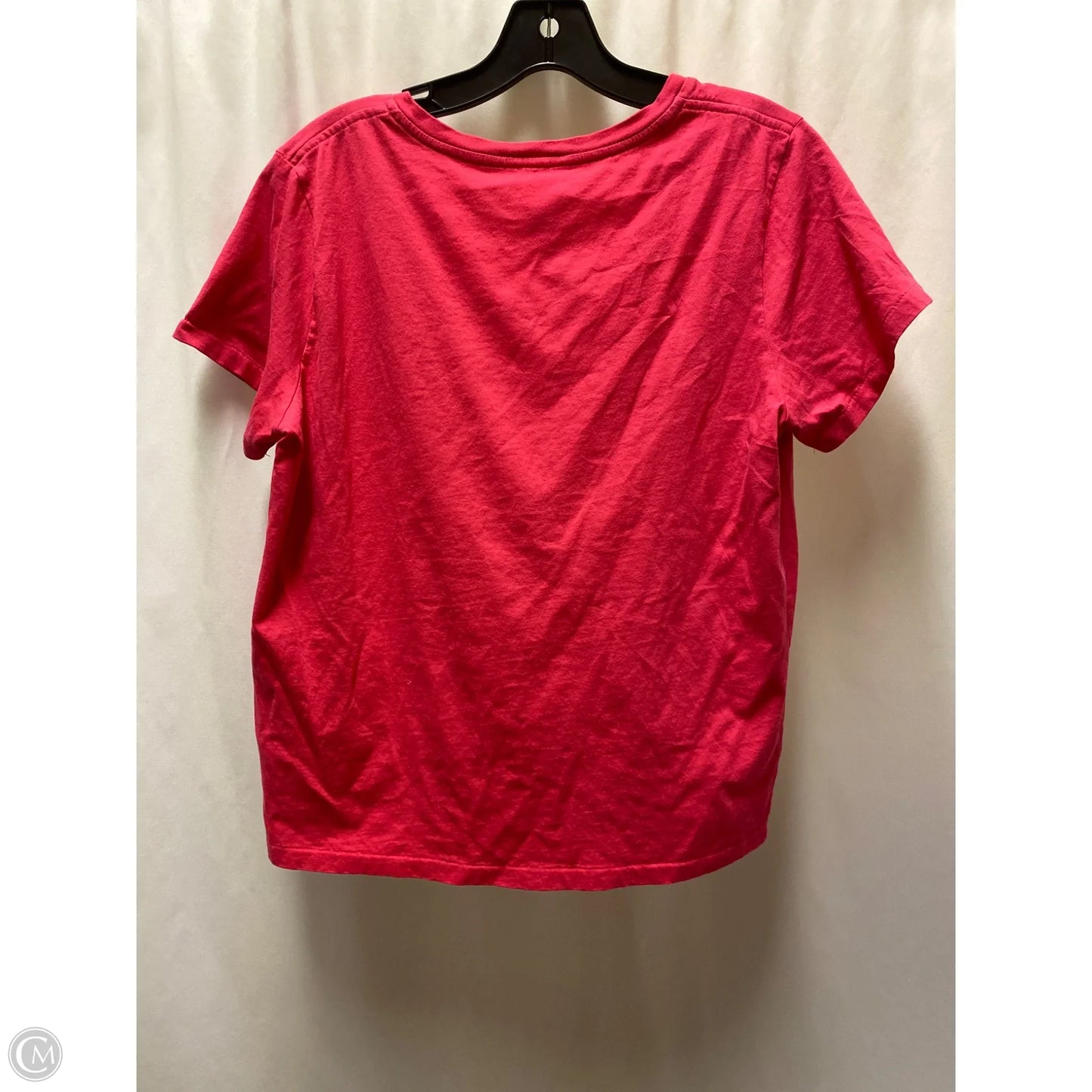 Top Short Sleeve By Ralph Lauren In Pink, Size: Xl