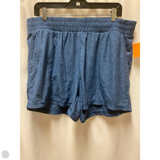 Athletic Shorts By Athletic Works In Blue, Size: Xl