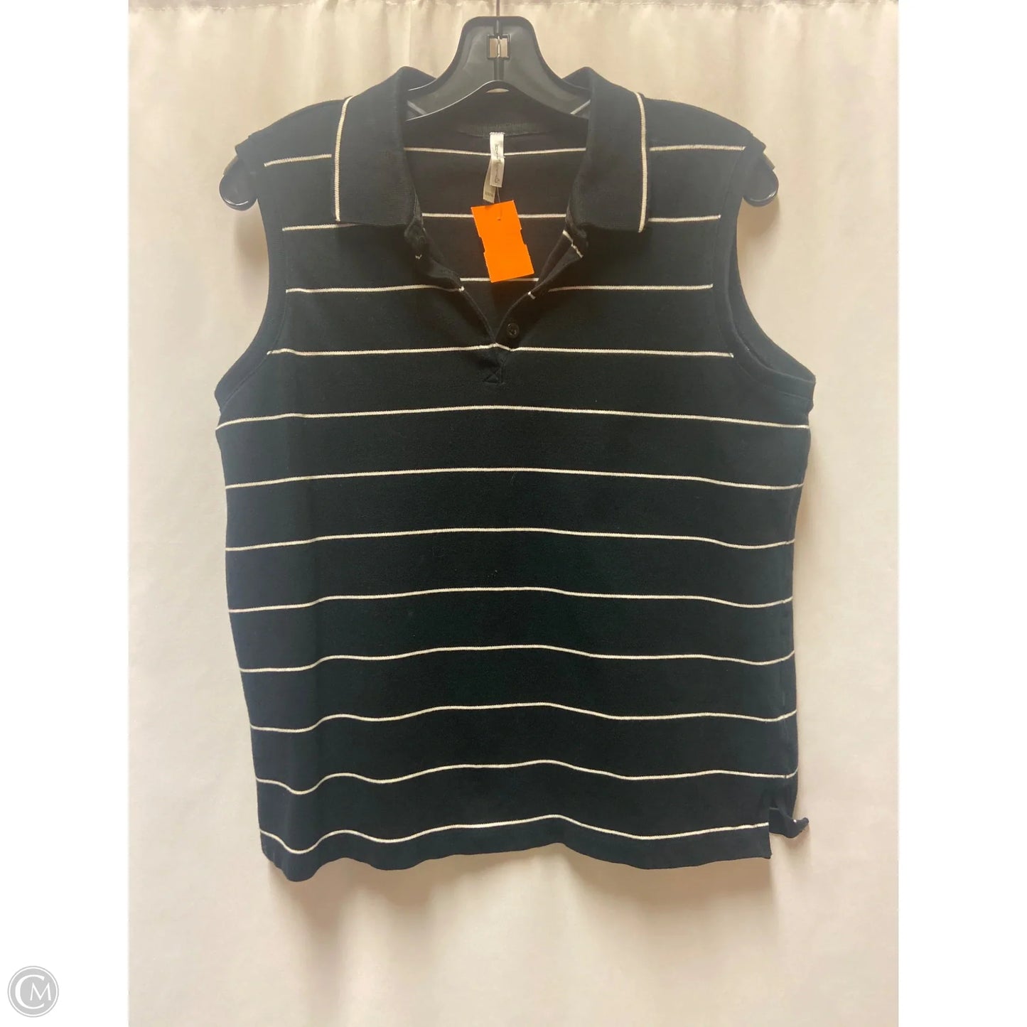 Top Sleeveless By White Stag In Black, Size: L