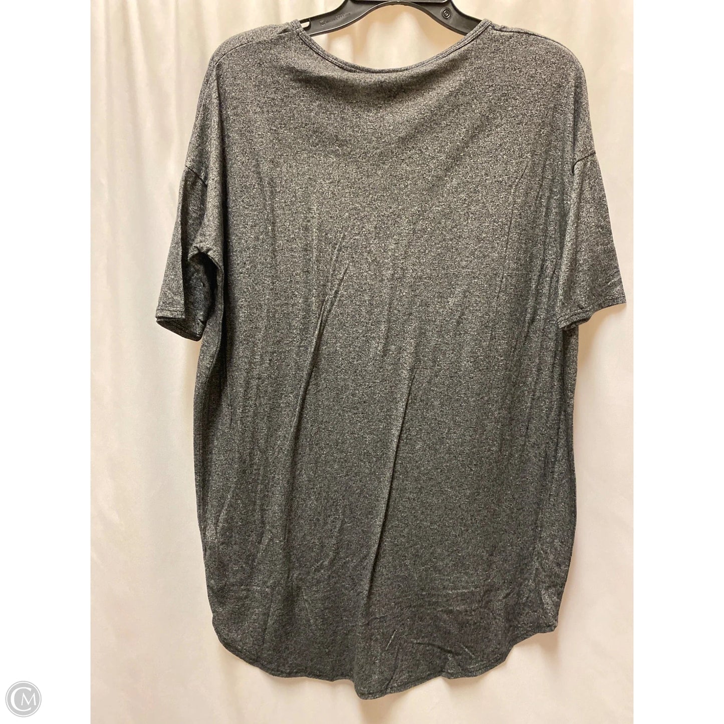 Top Short Sleeve By Lularoe In Grey, Size: Xs