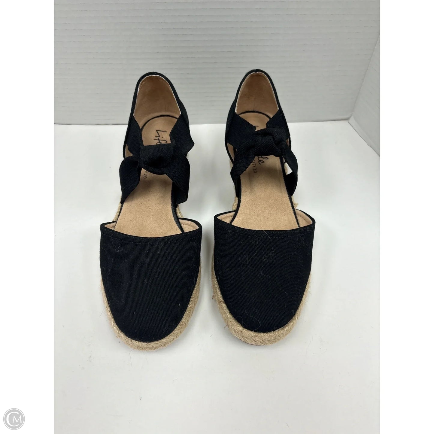 Shoes Heels Wedge By Life Stride In Black, Size: 9.5