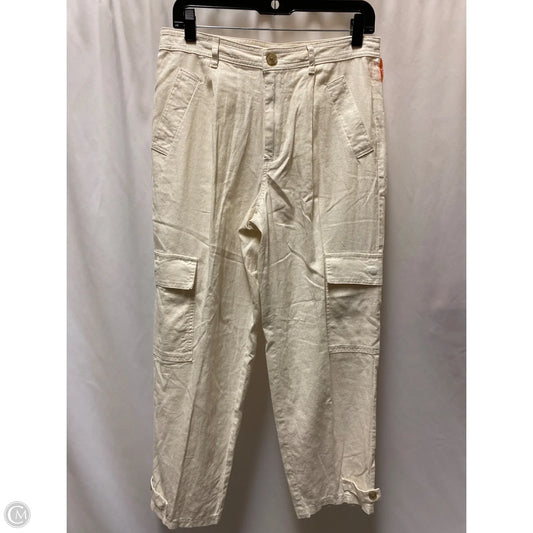 Pants Cargo & Utility By A New Day In Cream, Size: 8