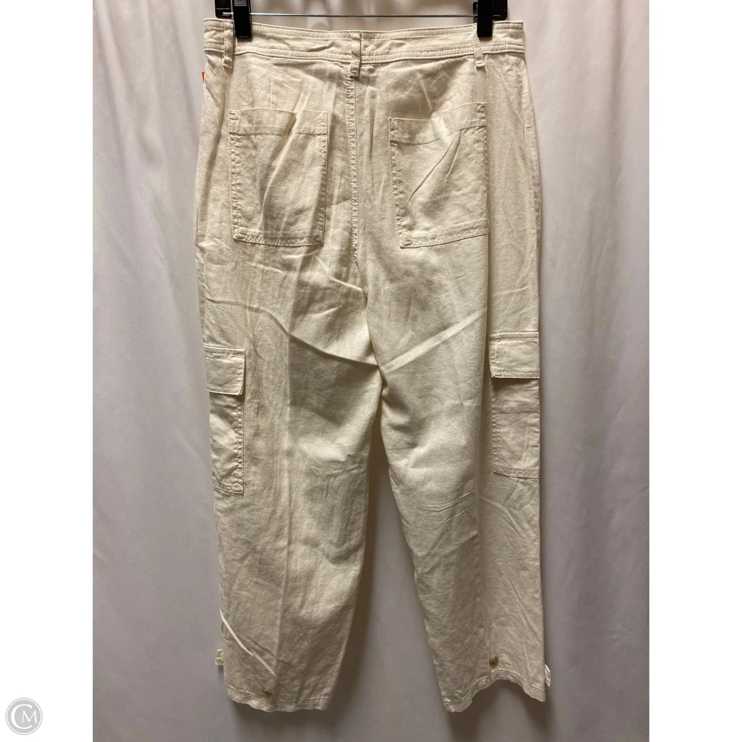 Pants Cargo & Utility By A New Day In Cream, Size: 8