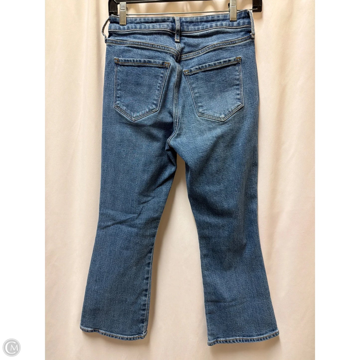 Jeans Cropped By Old Navy In Blue Denim, Size: 0
