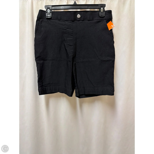 Shorts By Rafaella In Black, Size: 10