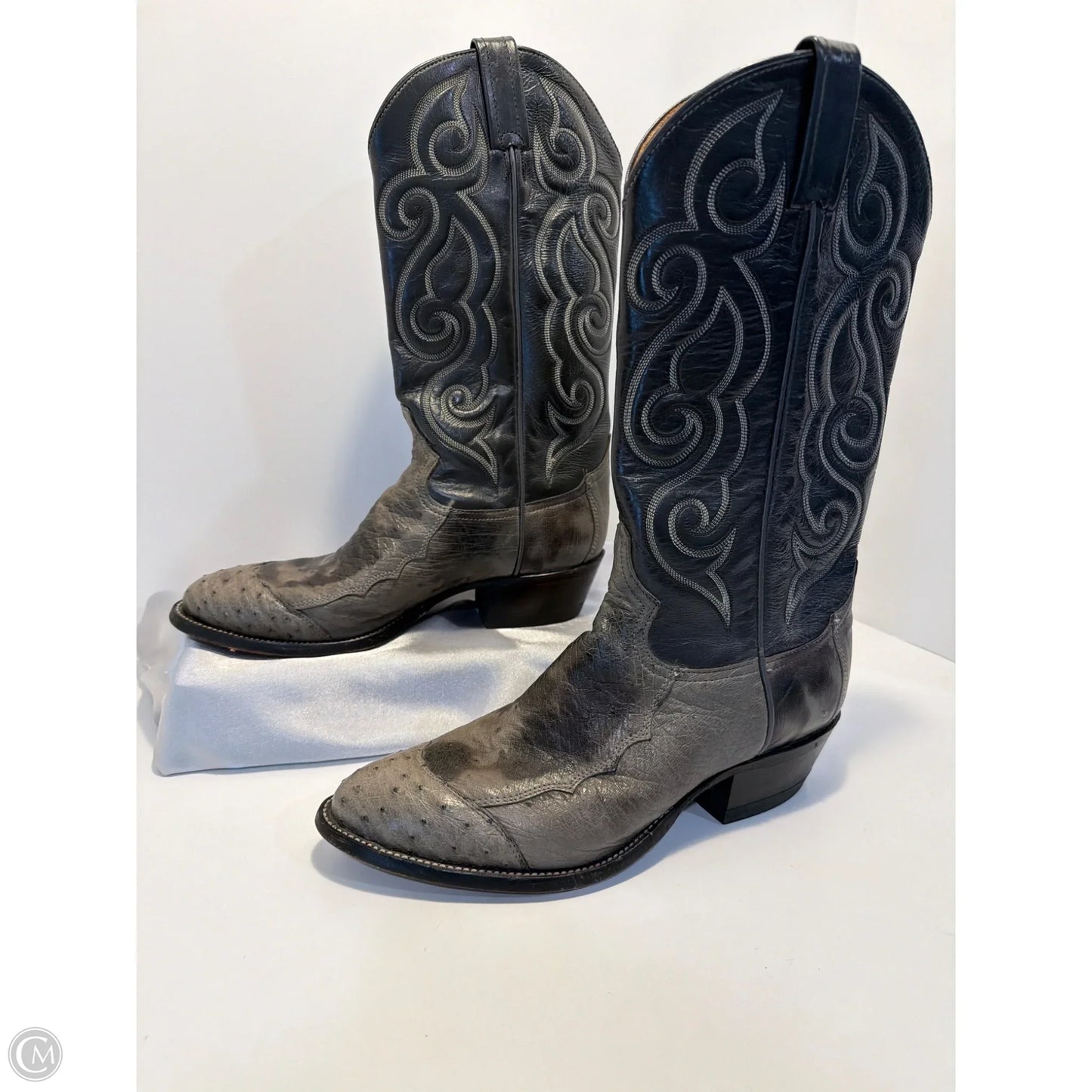 Boots Western By Tony Lama In Green, Size: 8