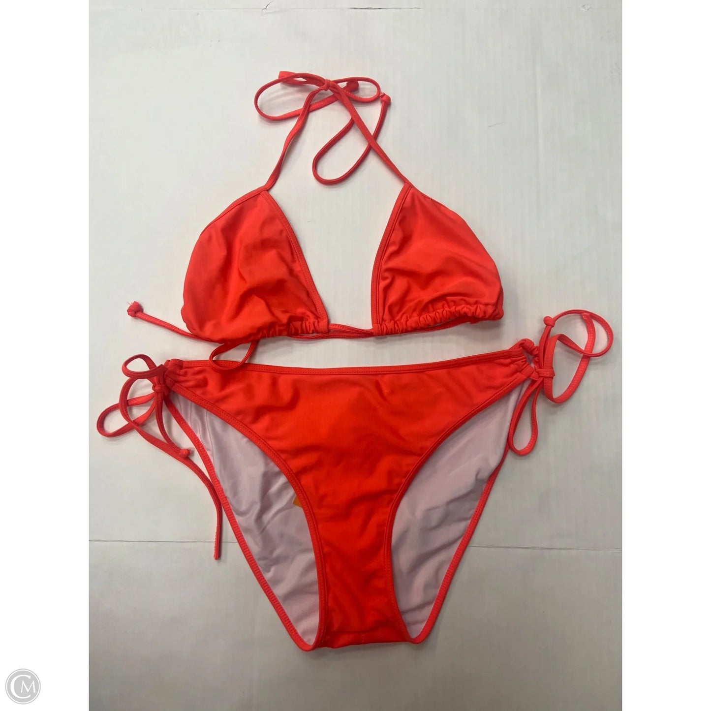 Swimsuit 2pc By Clothes Mentor In Orange, Size: L