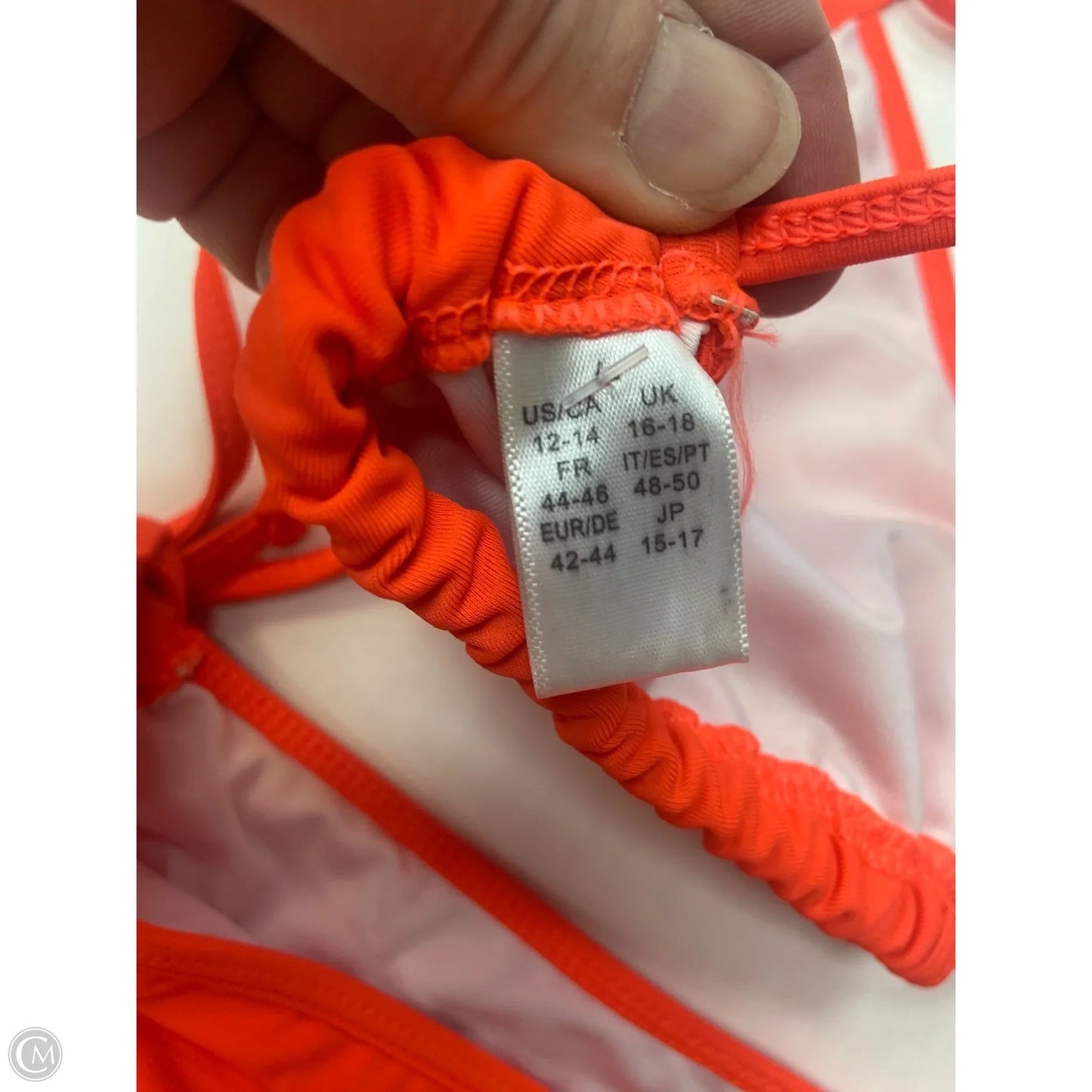 Swimsuit 2pc By Clothes Mentor In Orange, Size: L